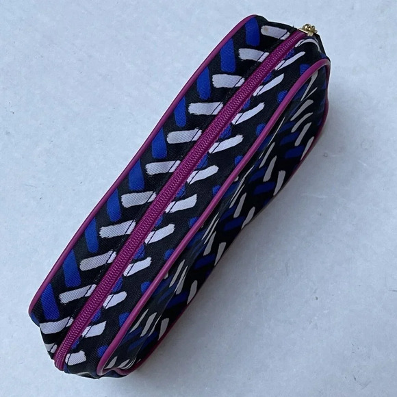 Opening Ceremony Estee Lauder Zipper Cosmetic Travel Makeup Pouch Purse Bag Geo - Picture 4 of 6